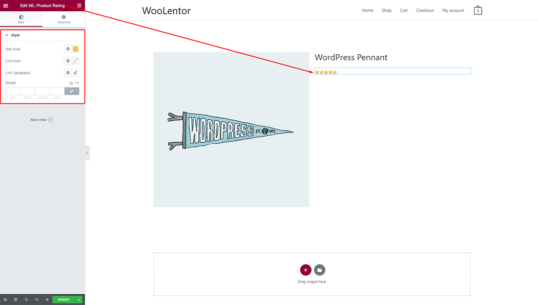 WooLentor Product Quick View Template