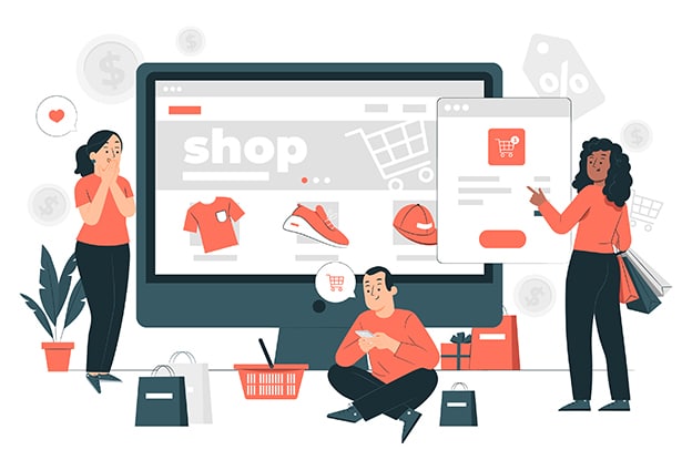 Shop Template Layout
