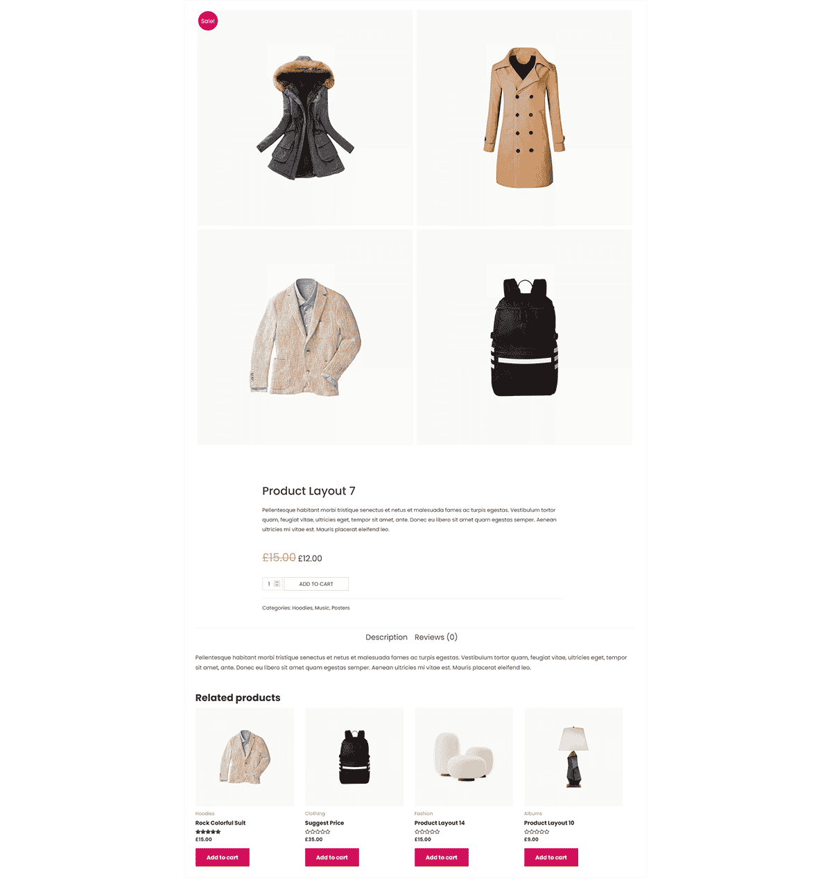 Single Product Template - WooLentor